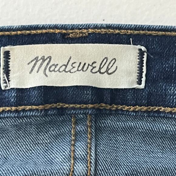 Madewell High Rise Skinny Button Fly Size 29 Blue - Picture 5 of 7